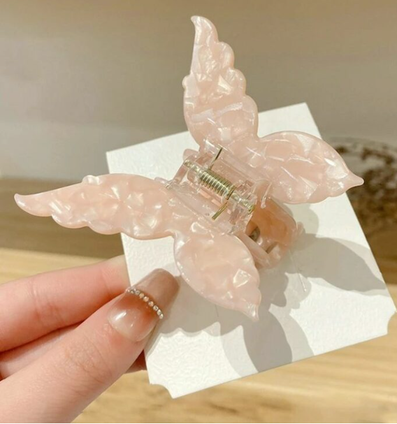 Pince à cheveux papillon